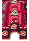 Arya Ar 28 Red %100 Geri Dönüşümlü Pamuktan Çift Taraflı Yıkanabilir Modern Dekoratif Kilim