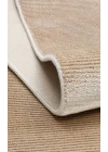 Napoli NAP 01 Beige Sade Desenli Modern Sık Dokuma Makine Halısı
