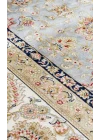 Isfahan 03 Grey Cream Klasik Desenli Yüksek Kalite Sık Dokuma Makine Halısı