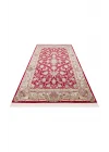 Isfahan 01 Red Klasik Desenli Yüksek Kalite Sık Dokuma Makine Halısı