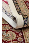 İsfahan 03 Cream Red Klasik Desenli Yüksek Kalite Sık Dokuma Makine Halısı