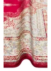 Isfahan 05 Red Klasik Desenli Yüksek Kalite Sık Dokuma Makine Halısı