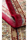 Isfahan 05 Red Klasik Desenli Yüksek Kalite Sık Dokuma Makine Halısı