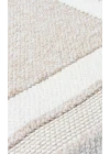 Motto MOT 04 Beige Grey Yumuşak Tuşeli Örgü Dokuma Modern Makine Halısı
