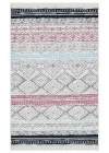 Arya Ar 04 Pink Aqua %100 Geri Dönüşümlü Pamuktan Çift Taraflı Yıkanabilir Modern Dekoratif Kilim