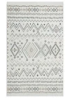 Arya Ar 05 Beige Blue %100 Geri Dönüşümlü Pamuktan Çift Taraflı Yıkanabilir Modern Dekoratif Kilim
