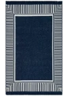 Arya Ar 13 Marine %100 Geri Dönüşümlü Pamuktan Çift Taraflı Yıkanabilir Modern Dekoratif Kilim