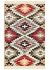 Arya Ar 33 Red %100 Geri Dönüşümlü Pamuktan Çift Taraflı Yıkanabilir Modern Dekoratif Kilim