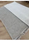 Melodi 31049A Bej Dekoratif Bukle İskandinav Desenli Makine Halısı