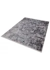 Allegro 1023 Gri Dekoratif Modern Kaymaz Tabanlı Makine Halısı ✄