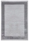 Allegro 2185 Açık Gri Dekoratif Modern Kaymaz Tabanlı Makine Halısı