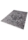 Allegro A1023 Gri Dekoratif Modern Kaymaz Tabanlı Makine Halısı