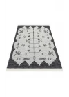 Arya Ar 23 Grey %100 Geri Dönüşümlü Pamuktan Çift Taraflı Yıkanabilir Modern Dekoratif Kilim