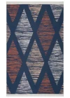 Arya Ar 38 Multy  %100 Geri Dönüşümlü Pamuktan Çift Taraflı Yıkanabilir Modern Dekoratif Kilim