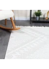 Boho BH-6 Krem Bukle Dokuma Modern Makine Halısı