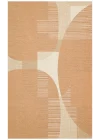 Brooklyn Brk 13 Natural Beıge 0187 Hasır Görünümlü Kaymaz Renkli Dokuma Modern Kilim