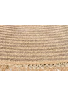 Brooklyn Brk 07 Grey Hasır Görünümlü Kaymaz Renkli Dokuma Modern Kilim