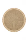Brooklyn Brk 07 Grey Hasır Görünümlü Kaymaz Renkli Dokuma Modern Kilim