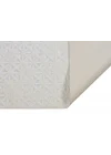 Diva 5006 Beyaz Dekoratif Modern Kaymaz Tabanlı Makine Halısı