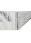 Diva 5010 Gri Dekoratif Modern Kaymaz Tabanlı Makine Halısı