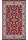 Isfahan 01 Red Klasik Desenli Yüksek Kalite Sık Dokuma Makine Halısı
