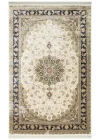 Isfahan 04 Cream Klasik Desenli Yüksek Kalite Sık Dokuma Makine Halısı