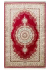 Isfahan 05 Red Klasik Desenli Yüksek Kalite Sık Dokuma Makine Halısı