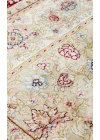Isfahan Scd 01 Cream Red Klasik Desenli Yüksek Kalite Sık Dokuma Seccade