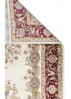 Isfahan Scd 01 Cream Red Klasik Desenli Yüksek Kalite Sık Dokuma Seccade