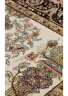 Isfahan Scd 01 Cream Red Klasik Desenli Yüksek Kalite Sık Dokuma Seccade