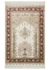Isfahan Scd 01 Cream Red Klasik Desenli Yüksek Kalite Sık Dokuma Seccade