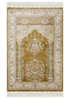 Isfahan Scd 01 Gold Klasik Desenli Yüksek Kalite Sık Dokuma Seccade