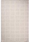 Melodi 32439C Beyaz Gri Dekoratif Loop Dokuma Makine Halısı