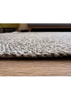 Dhoku DH003 Gri Rustik Modern Örme Kilim - indoor & outdoor