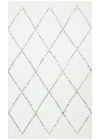 Nevada NVD 03 White Black Moroccon Tuşeli Hav Toz Vermez Kaymaz Tabanlı İnce Dokuma Modern Halı