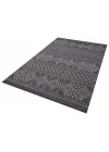 Otantik 3005 Antrasit Dekoratif Modern Kaymaz Tabanlı Makinede Yıkanabilir Halı Kilim