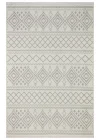 Otantik 3006 Krem Dekoratif Modern Kaymaz Tabanlı Makinede Yıkanabilir Halı Kilim