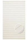 Riva Rv 03 Cream Beige Makinede Yıkanabilir Kaymaz Tabanlı Pamuk Kilim