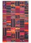 Ruby RB 14 Black Terra Yıkanabilir Kolay Kullanımlı Modern ve Geleneksel Desenlere Sahip Renkli Kilim