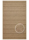 SALDA HALI SLD 01 NATURAL Güneş Işığı ve Suya Dayanıklı Jüt Görünümlü Sisal Halı
