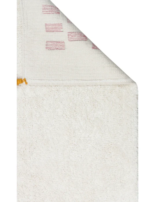 COTTON BOON HALI 0025 Yıkanabilir Kaymaz Tabanlı Naturel Pamuk Bebek Halısı