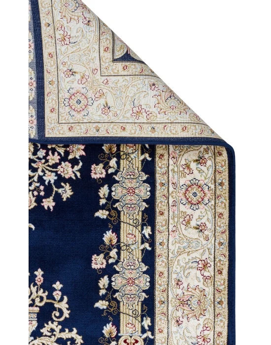 Isfahan Scd 01 Navy Klasik Desenli Yüksek Kalite Sık Dokuma Seccade