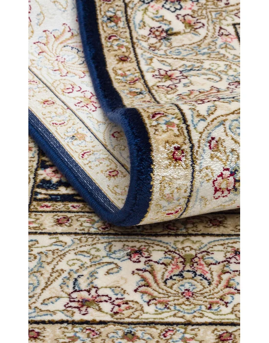 Isfahan Scd 01 Navy Klasik Desenli Yüksek Kalite Sık Dokuma Seccade