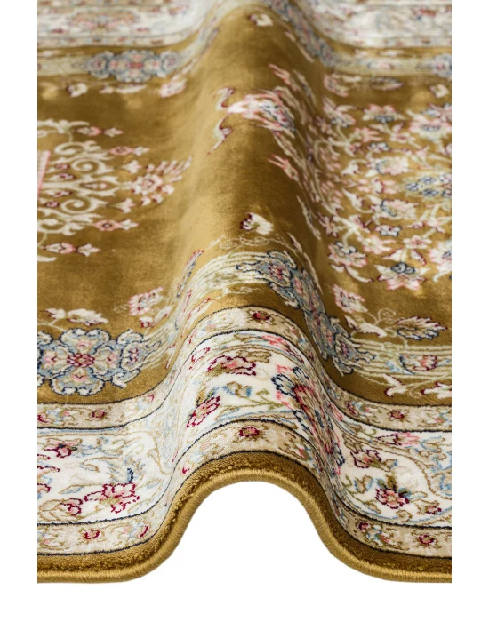 Isfahan Scd 01 Gold Klasik Desenli Yüksek Kalite Sık Dokuma Seccade