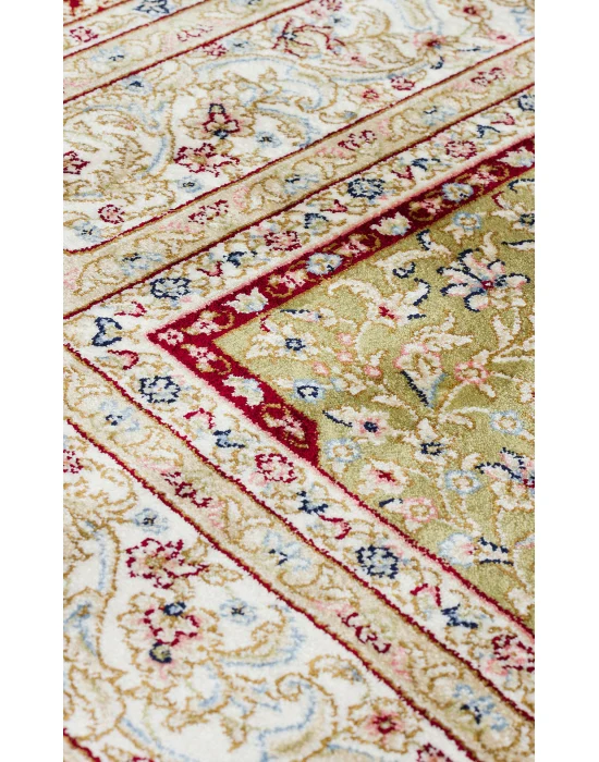 Isfahan Scd 02 Red Klasik Desenli Yüksek Kalite Sık Dokuma Seccade