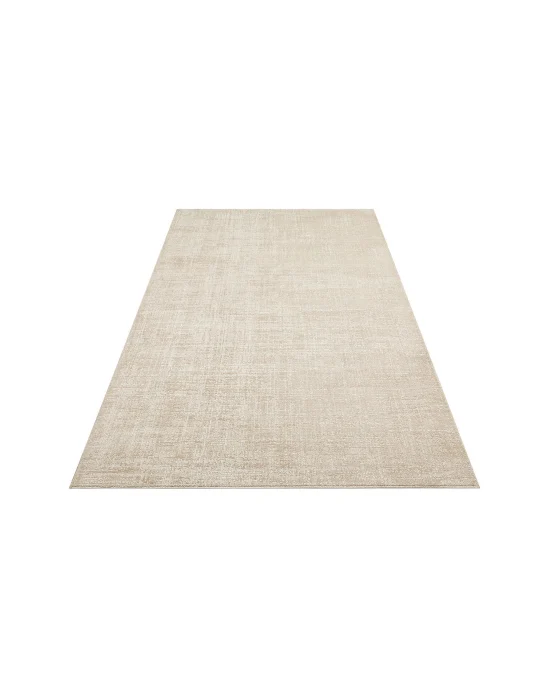 Kalahari Plain Beıge Özel Dokuma Tekniği ile Üretilen Modern Sade Desenli Makine Halısı