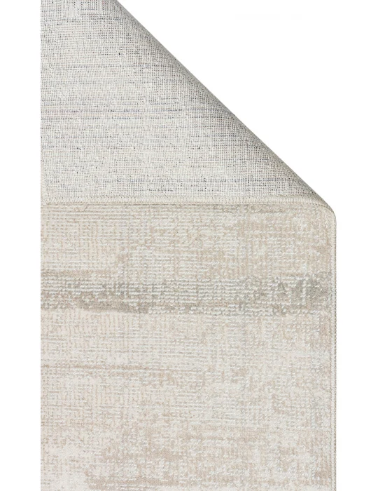 Kalahari 01 Grey Beıge Özel Dokuma Tekniği ile Üretilen Modern Sade Desenli Makine Halısı
