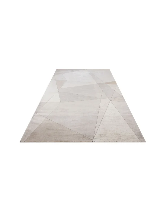 MERANO HALI 0013 Geometrik Desenli Yüksek Kalite Sık Dokuma Salon Halısı