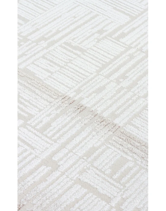 PARMA HALI 0017 Yüksek Alçak Dokulu Modern Desenlere Sahip Şık Makine Halısı