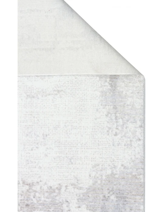SATEEN HALI 0763 Yıkanabilir Kaymaz Tabanlı Hav Vermez Sık Dokuma Modern Halı